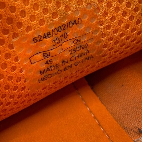 Zara Mens  Size 11.5 Black Constrasting Casual Sneakers With Gum Sole - Picture 5 of 7